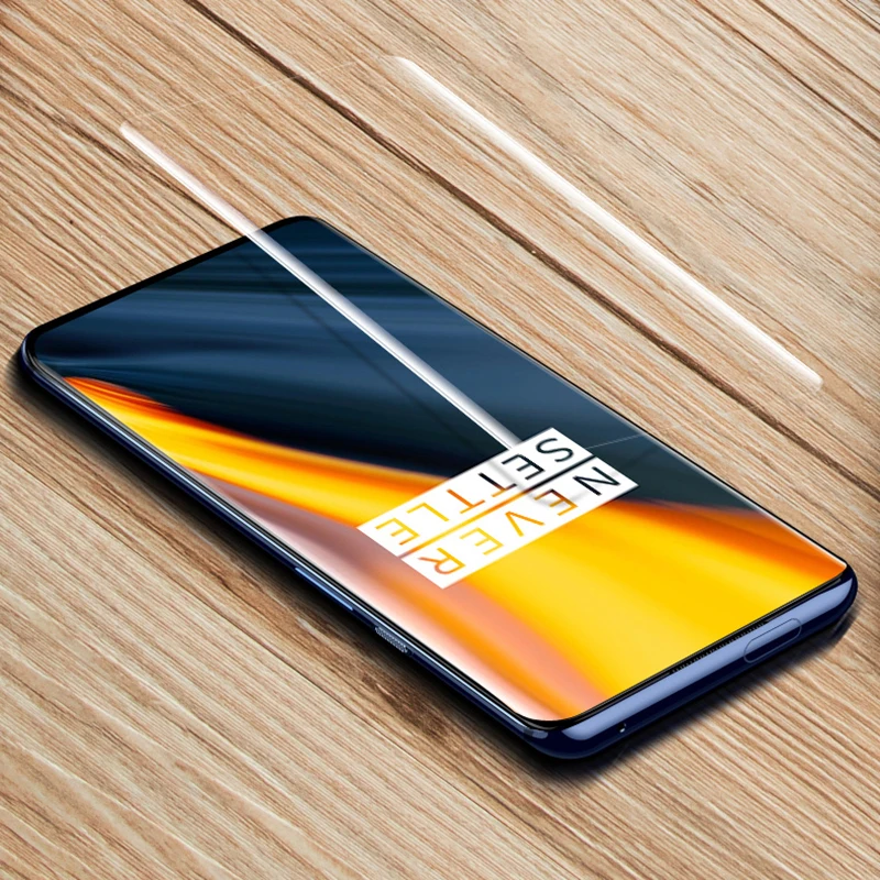 Закаленное УФ стекло Lamorniea для Oneplus 7T Pro 100D пленка экрана с полным покрытием из