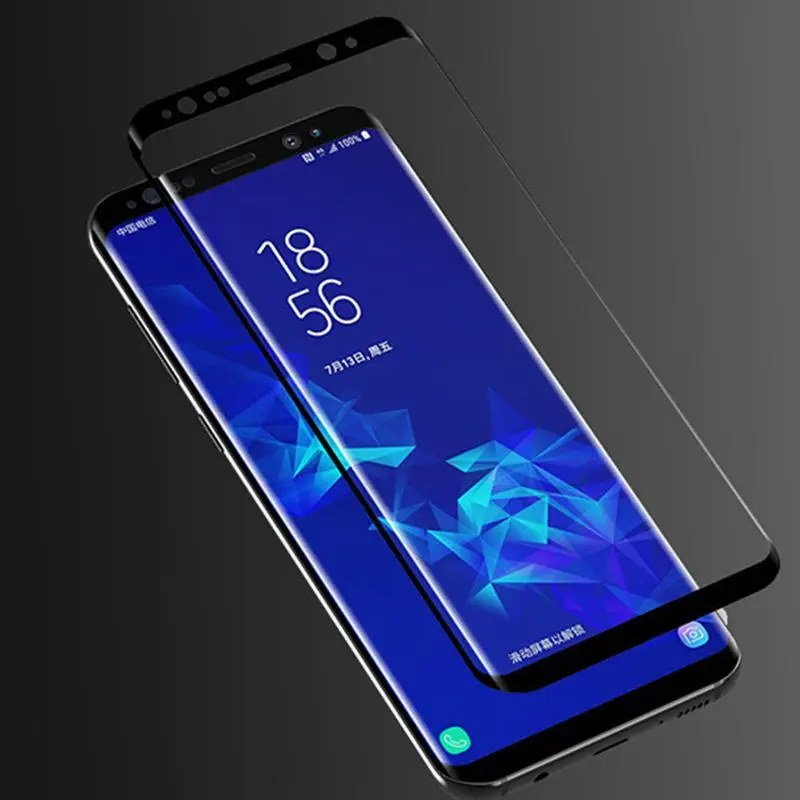 9D полный изогнутый экран закаленное стекло для samsung Galaxy A30 A50 S9 S10 Plus S10E протектор для samsung Note 9 защитная пленка