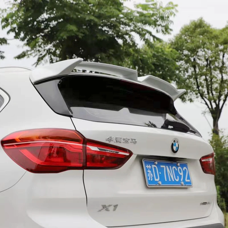 Задний спойлер для BMW X1 2016 2017 2018 задний из АБС материала на крышу багажника новый