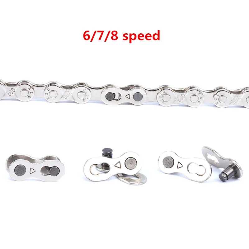 1 пара велосипедных цепей горный велосипед Горный шоссейный MTB велосипедная цепь