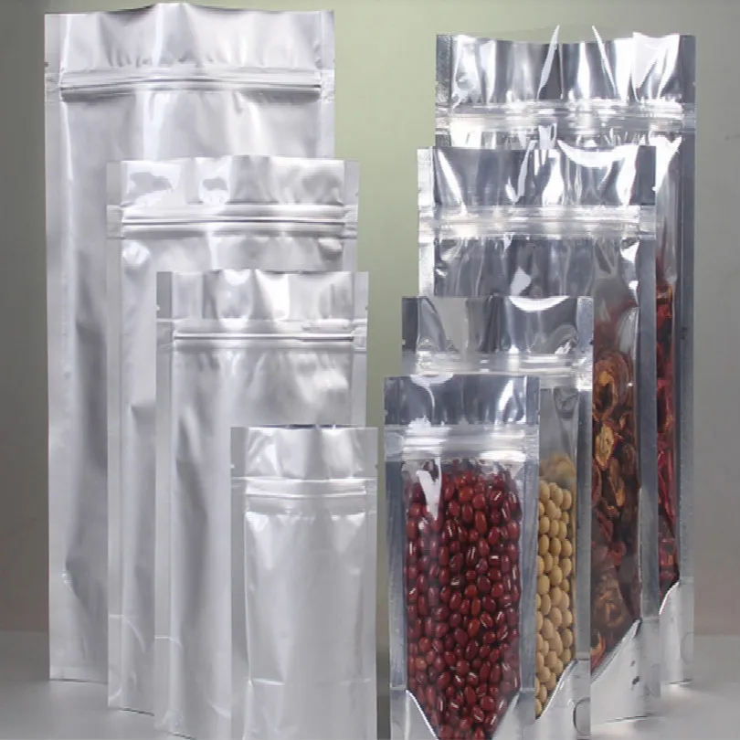 Подарочный Органайзер из алюминиевой фольги и ПВХ пакеты с клапаном для хранения