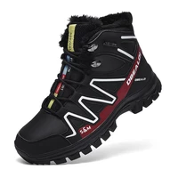 mens winter snow boots waterproof sports shoes super warm mens boots outdoor mens hiking boots work shoes size 39 48