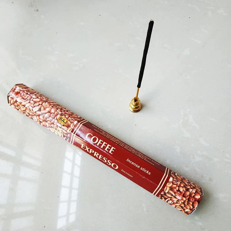 T одна маленькая коробка кофе ручной прокатки натуральные индийские палочки