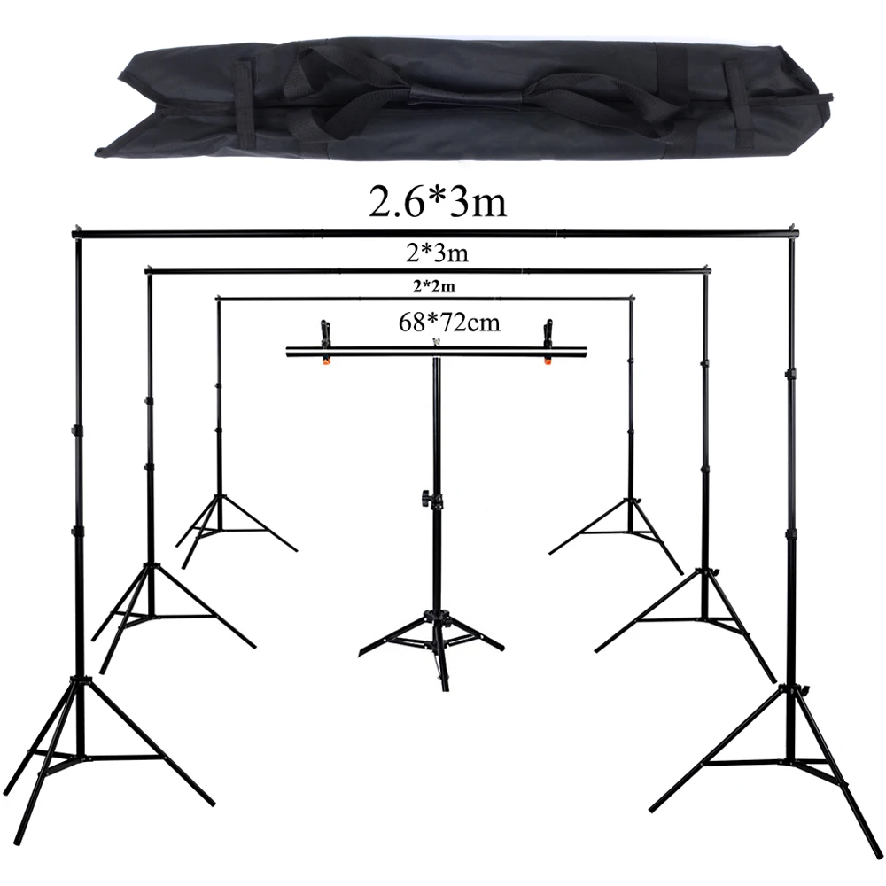 Подставка для фона с системой поддержки фотостудии держатель сумкой переноски