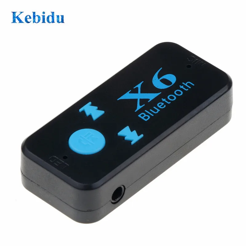 Bluetooth ресивер KEBIDU X6 V5.0 поддержка tf карты музыкальный плеер с функцией звонков