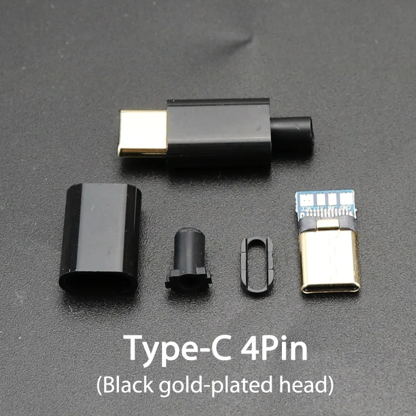 ChengHaoRan Micro USB 5Pin сварочный Тип C 4P штекерные соединители Зарядное устройство