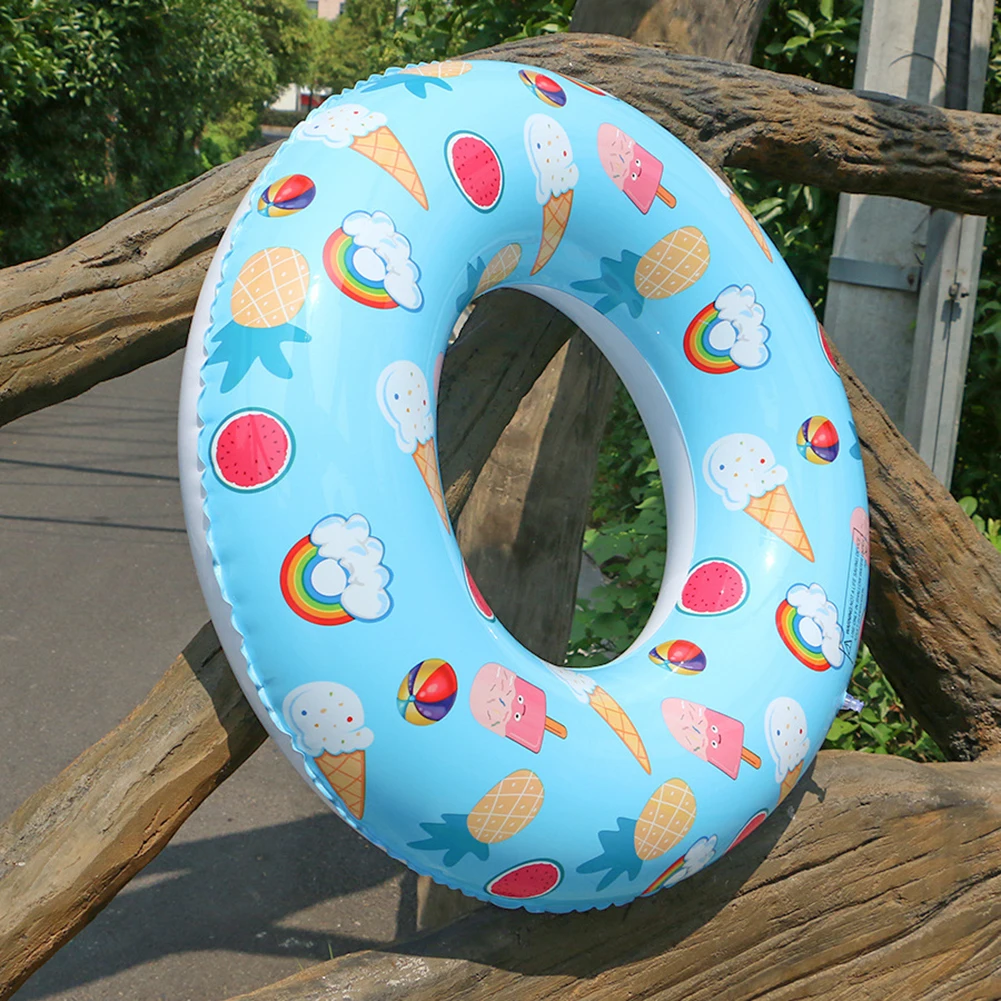 

Inflatable Circle Swimming Ring for Kids Adults Ice Cream Baby Swimming Circle Swim Ring Pool Float Party Toys