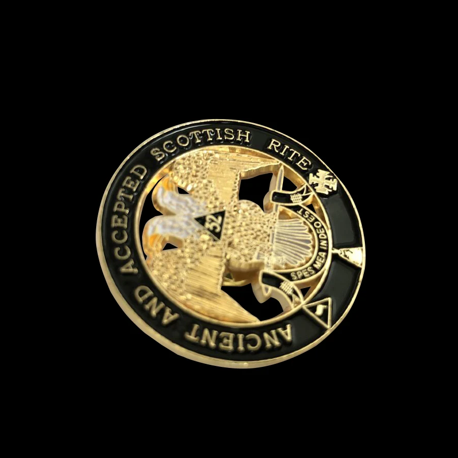 5 шт./лот масонская эмблема масонские заколки лацкан Орел значок древний и