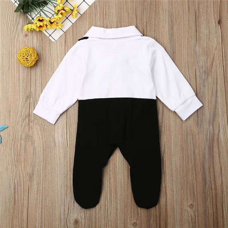 Одежда для новорожденных мальчиков Осенние Комбинезоны маленьких красный