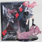 16-28 см игрушка-фигурка Дарлинг в FRANXX Zero Two 02 красная одежда для девочек Аниме ПВХ Фигурки Модель игрушки для детей Подарки