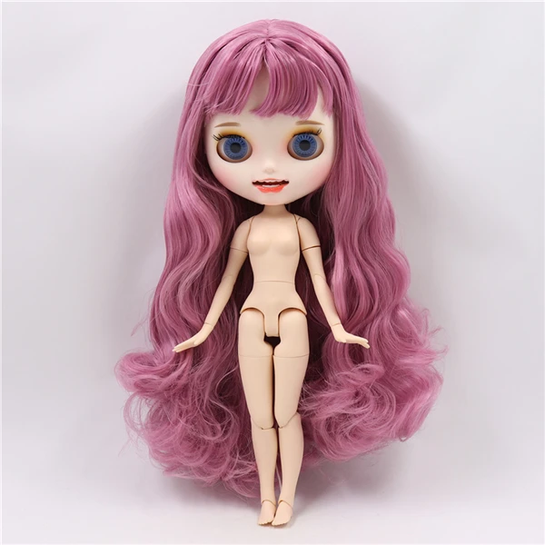 ICY factory blyth doll 1/6 BJD кукла стильный изысканный макияж тела маленький рот смайлик подарок для девочек Специальная цена - Цвет: like a picture