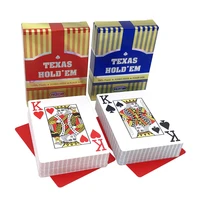 2setslot top grade double frosted baccarat texas holdem royal poker card laser box waterproof plastic playing cards board game
