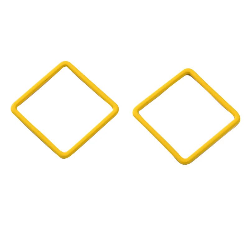 Весна макароны геометрический спрей кожа цвет квадратный алмаз ювелирный