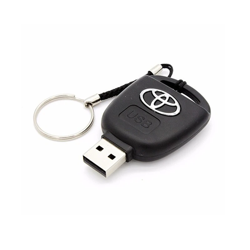 Карта памяти USB для ключей Toyota 100% емкость 8 ГБ 16 32 64 128 персонализированная ручка