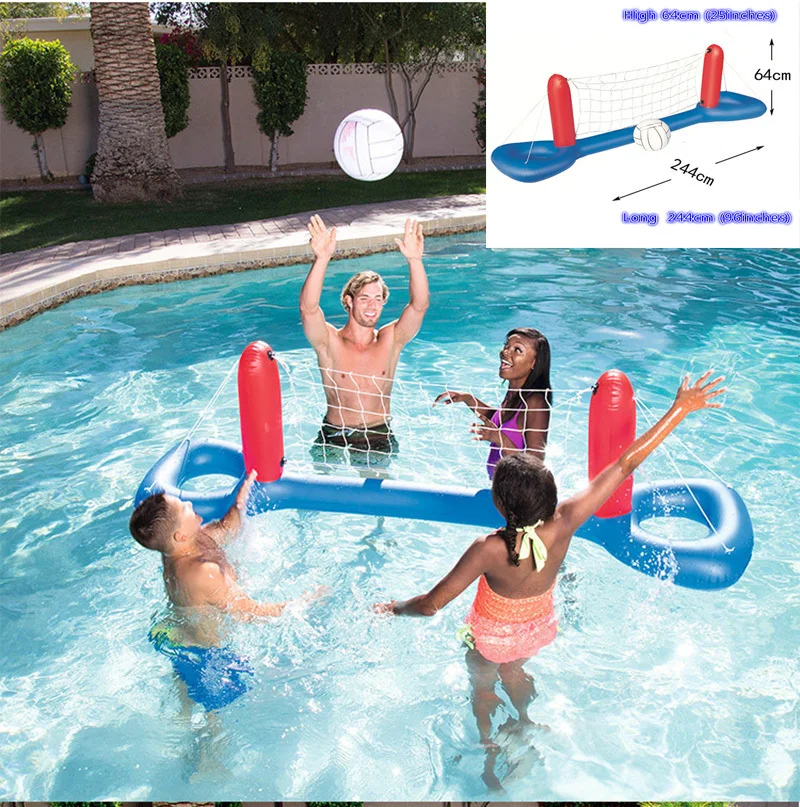 Надувной поплавок для бассейна вечерние игрушки игры в футбол волейбол