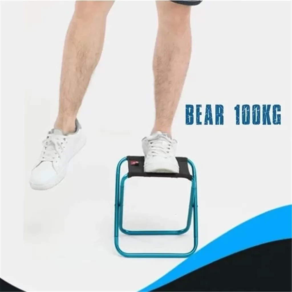 

Folding Fishing Chair Lightweight Picnic Camping Chair Foldable Aluminium Cloth Outdoor Portable Easy To Carry Outdoor Furniture