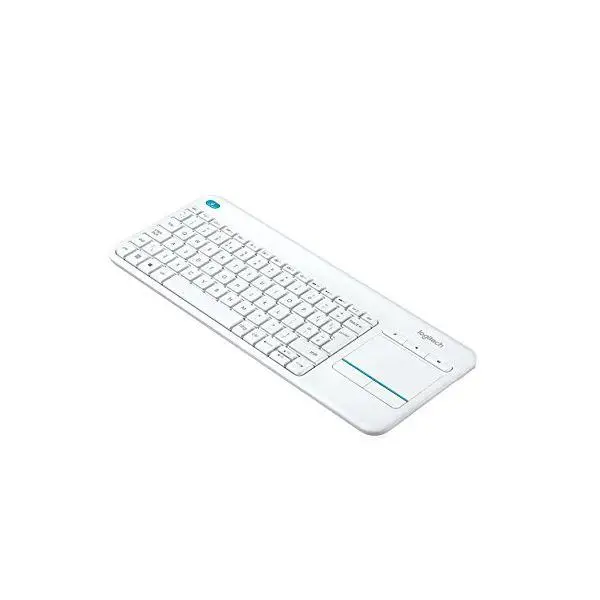 Беспроводная клавиатура logitech 920 007138 Windows Android Smart tv QWERTY белый|Клавиатуры| |