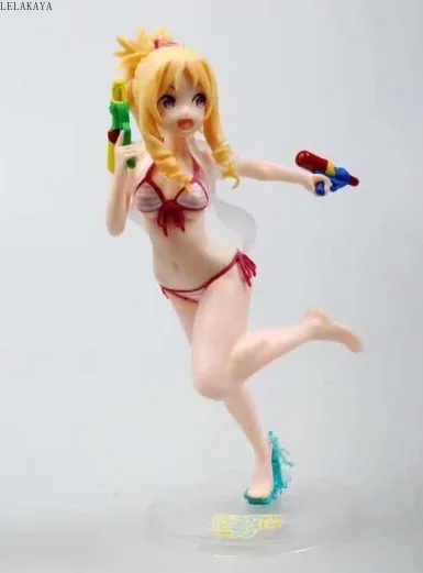 Аниме 23 см Eromanga Sensei Yamada Elf бикини водяной пистолет Ver. Коллекционная экшн-фигурка