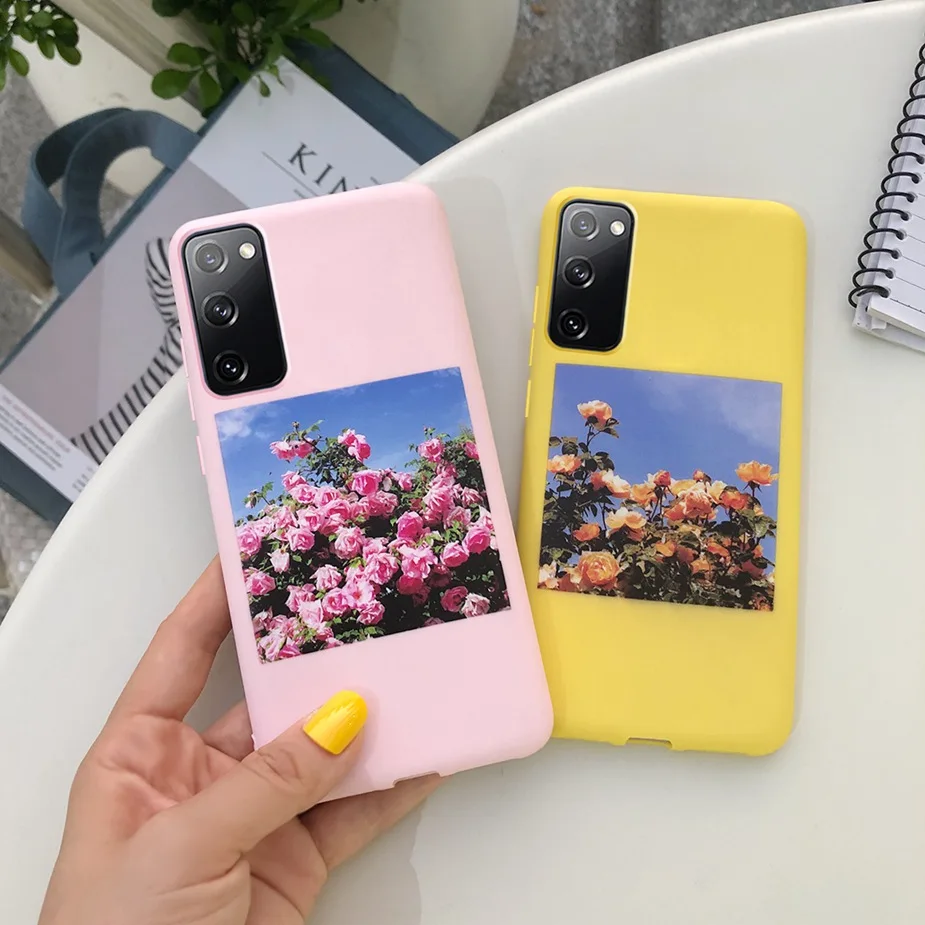 Чехол для Samsung Galaxy S20 FE мягкий тонкий чехол с изображением конфет Lite S 20 S20FE |