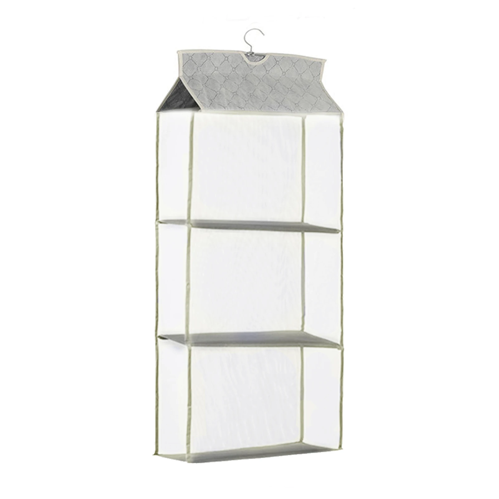 

Foldable Dormitary Space Saving Storage With Hook Bedroom Portable Soft For Closet Handbag Organizer Large Capacity Home Decor