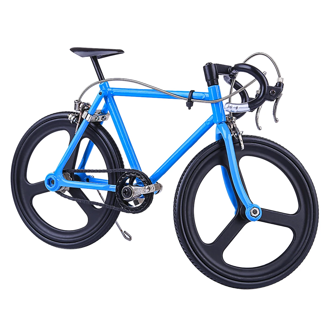 

Mini DIY Bicycle Model Simulated Decoration Bike Model Model Building Kits Black 2019 Chrismas Gift