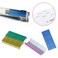 800pcsbox 12mm creative colorful metal staples office school binding supplies k5db