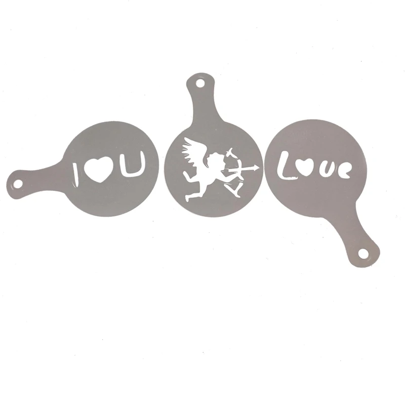 Пластиковые трафареты для торта 8 шт./компл. декоративные украшения рождества Дня