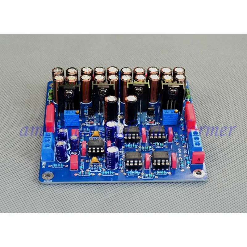 

N5 HiFi fever preamplifier board, Class A power HIFI preamp, magnification: 5 times, input voltage: dual 12-18V