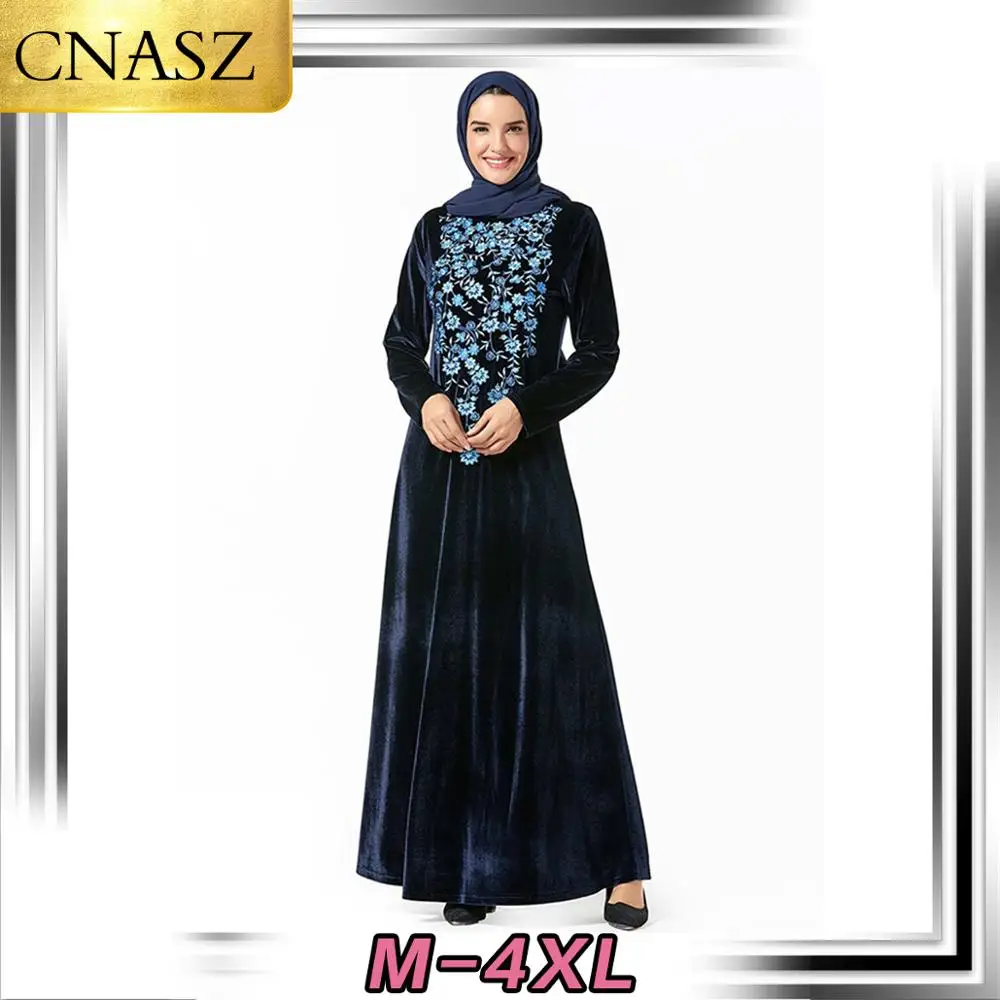 Новое мусульманское платье арабского размера плюс женская на Ближнем Востоке