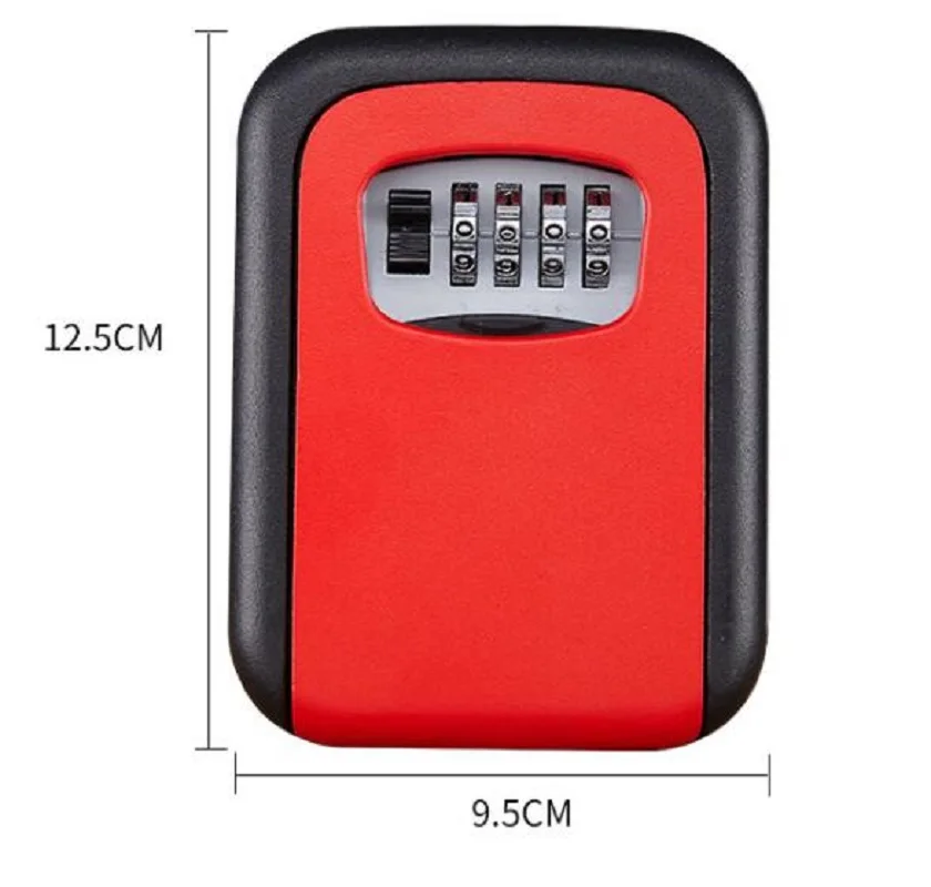 

Key Lock Box Combination Lockbox with Code for House Key Storage, Combo Door Locker
