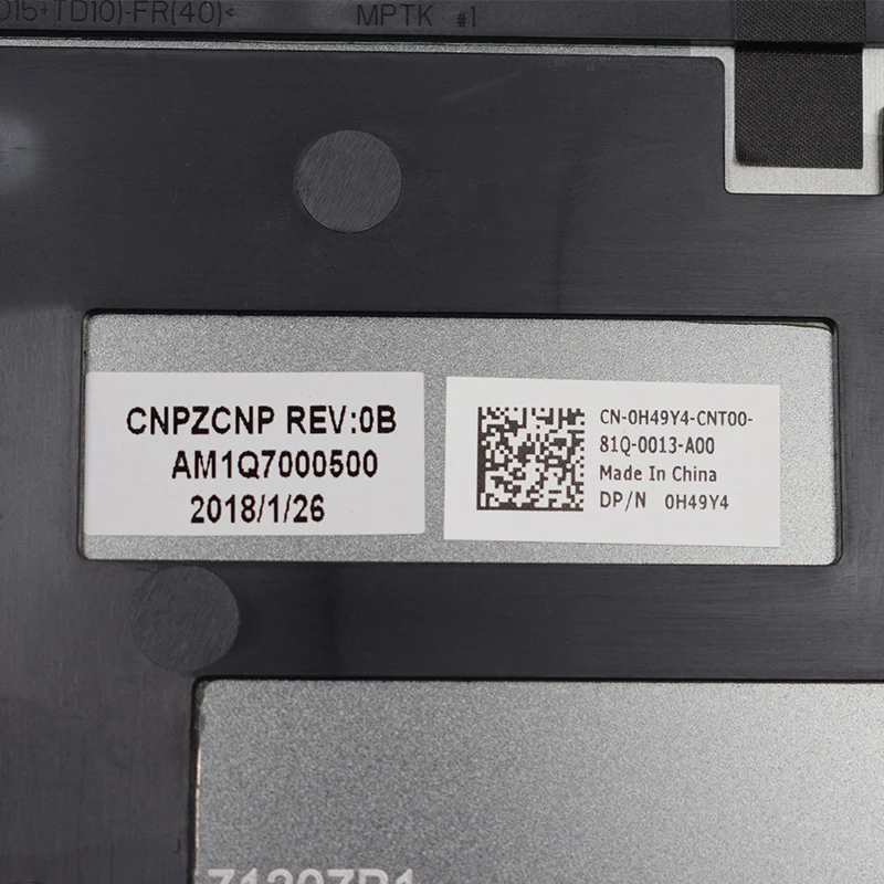 Оригинальный Новый чехол для ноутбука Нижняя крышка Dell Alienware 13 R3 двери 0H49Y4 H49Y4 |