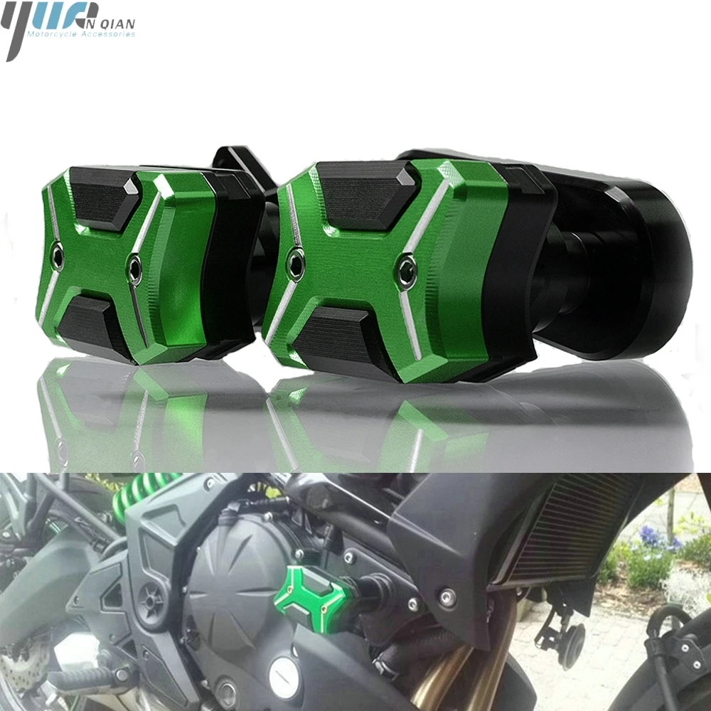 

Motorcycle Frame Crash Pads Engine Case Sliders Protector Falling Protection FOR Kawasaki Ninja ZX6R 636 2009 2010 2011 2012
