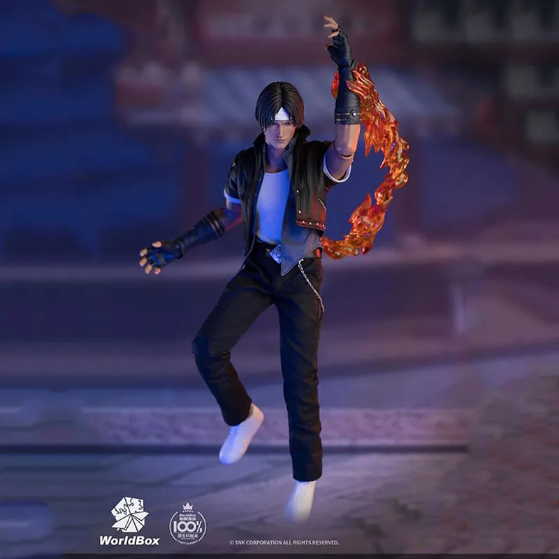 

Фигурка WorldBox KF007 1/6 Kyo Kusanagi, модель 12 дюймов, полный набор, мужской солдат, экшн-кукла в наличии