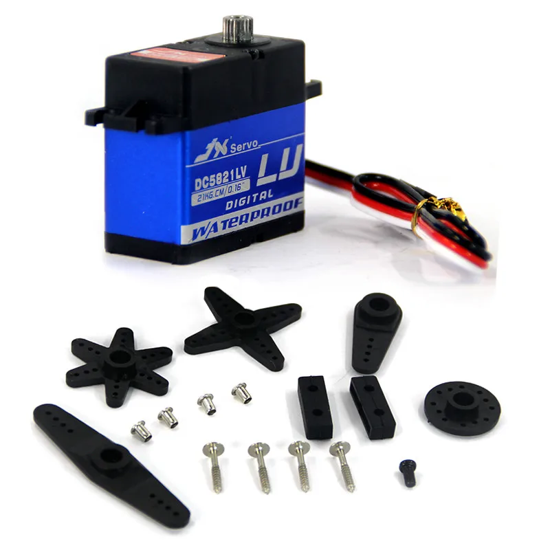 JX servo DC5821LV 20 кг полностью водонепроницаемый цифровой высококачественный