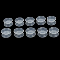10 pcs plastic double sided suction cup aquarium oxygen tube fixed sucker diy soap holder accessories 20mm small size