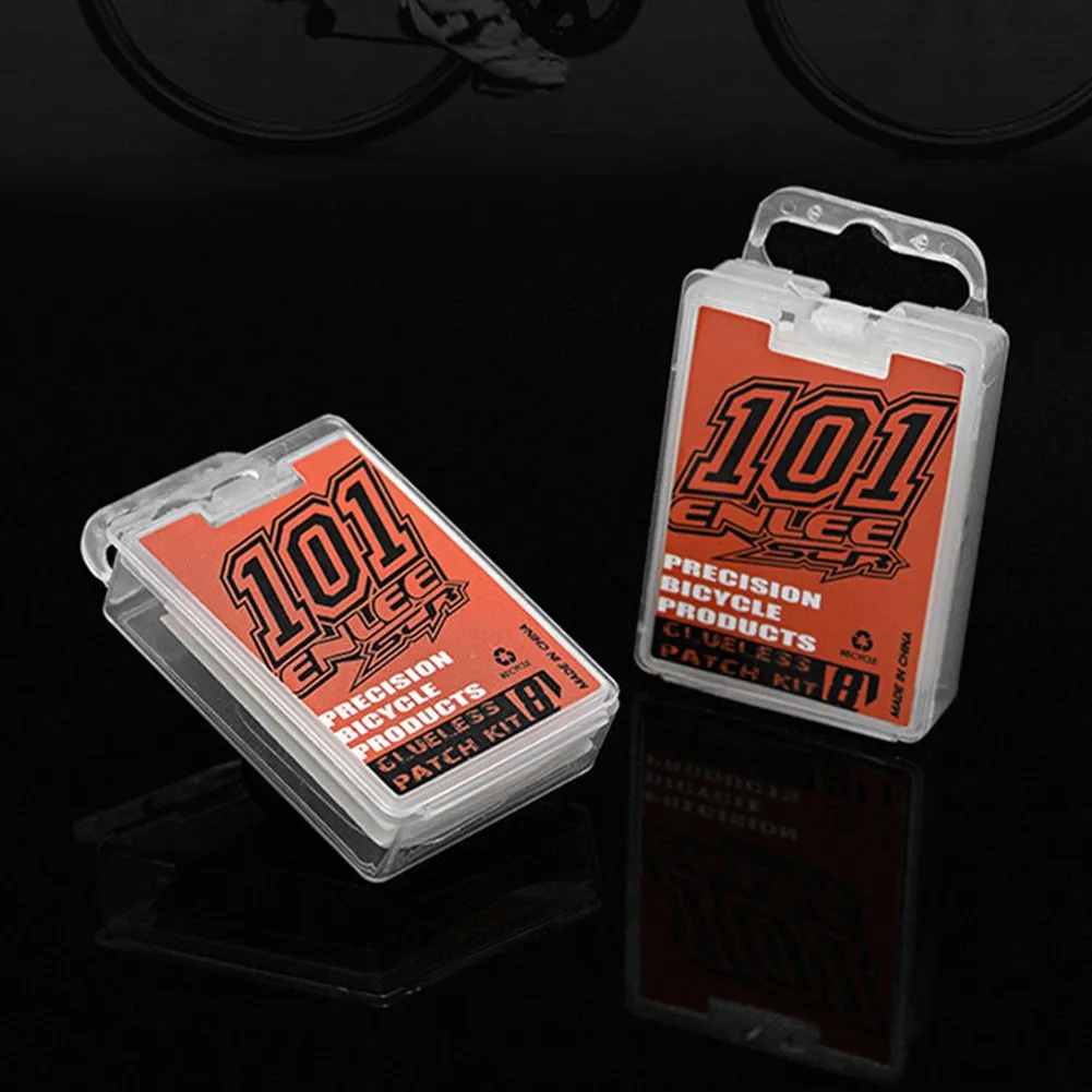 

Bicycle Puncture Repair Kit Rubber Glueless Tyre Patche Inner Tube Fix Tire Repair Tool High Quality Cycling Tire Repair Tools