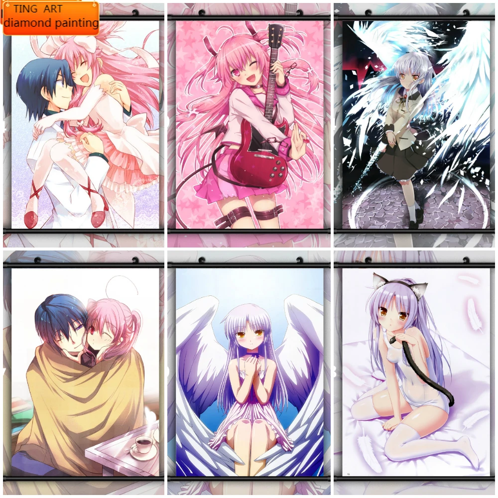 

Алмазная мозаика Tachibana Kanade, Набор для вышивки крестиком, украшение комнаты