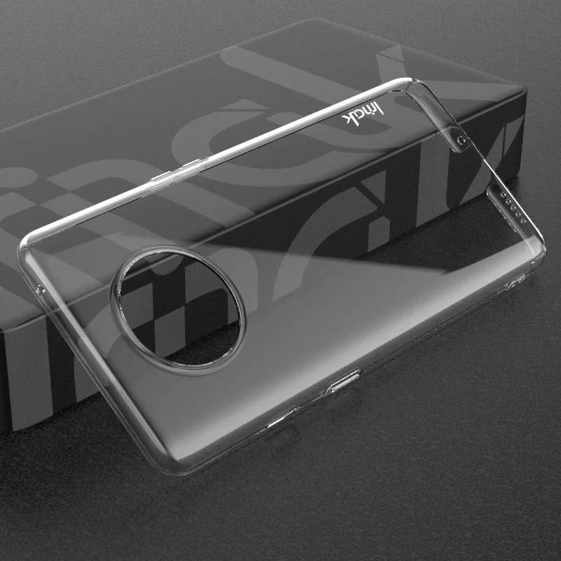 Imak Crystal Pro Полное покрытие PC объемный чехол для Oneplus 7T прозрачный износоустойчивый