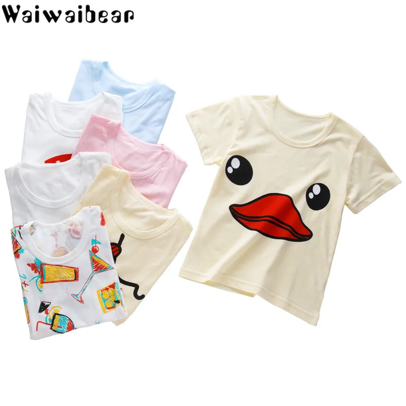 Летняя футболка в полоску с рисунком для маленьких мальчиков футболки динозавра