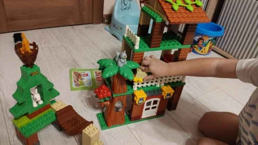 3 комплекта Конструкторы duplo наборы джунглей животных блоки Большой размер DIY enleten кирпичи совместимые Фигурки Игрушки для маленьких детей