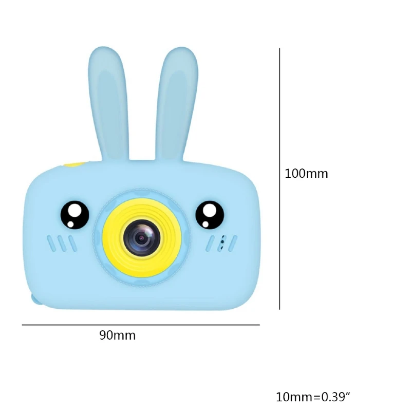 

Rabbit Ear Children Kids Camera Toys for Kids Birthday Gifts Education Video G2AC