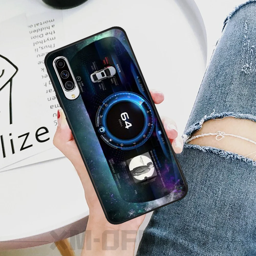 BaweiTE крутой Автомобильный спидометр DIY Окрашенные Bling чехол для телефона Samsung A6 6S