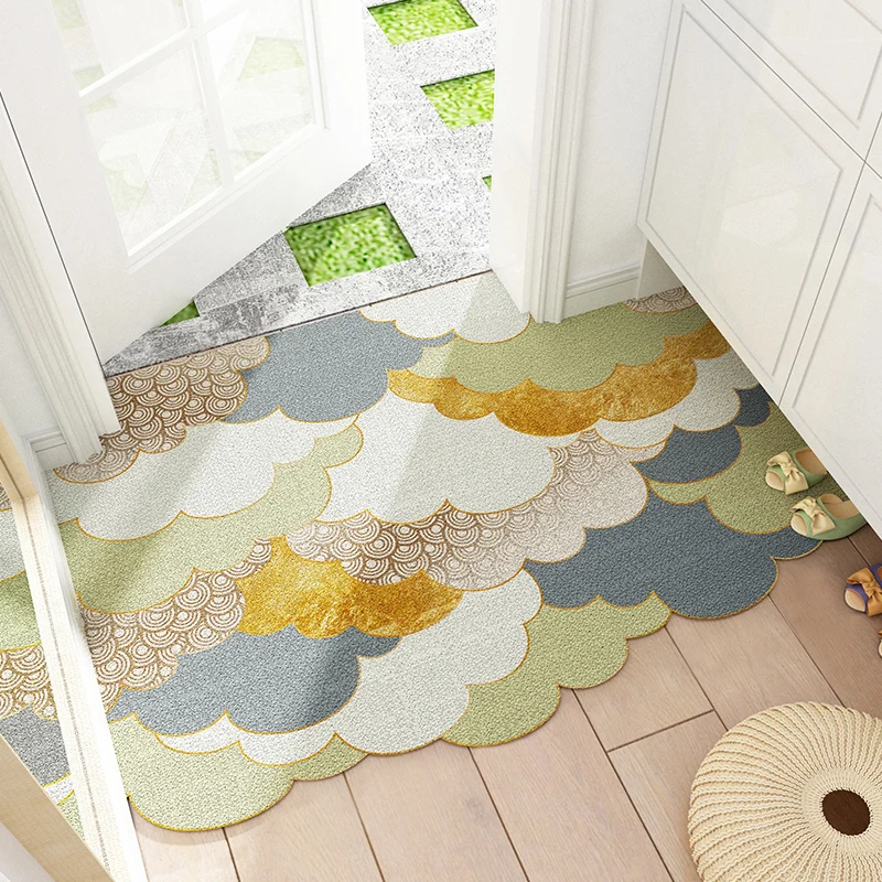 entrance door mat carpet can be cut custom pattern home floor mats carpet kitchen mat bathroom mat anti slip hallway door mats free global shipping
