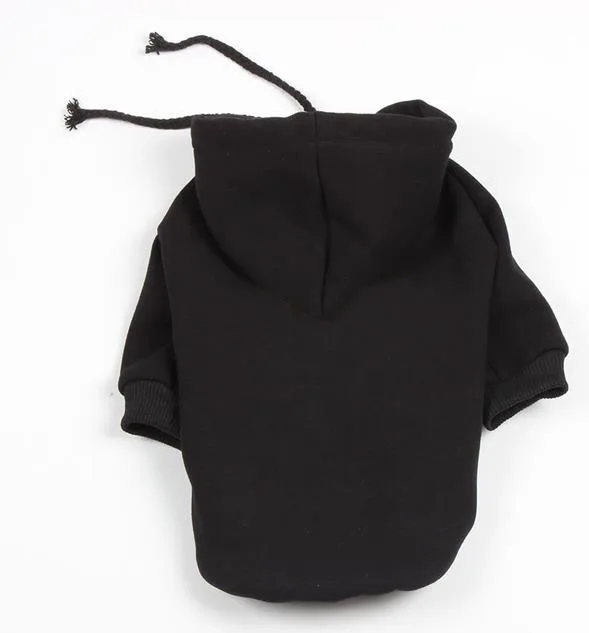 

Luxury Dog Clothes Bankstown Bulldogs Fashion Black Hoodies 100% Cotton CW620