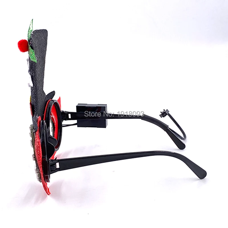 

LED Glasses Christmas Party Glasses New Year Party Eyewear Colorful Light up LED Glasses Glow Party Supplies Christmas Gift
