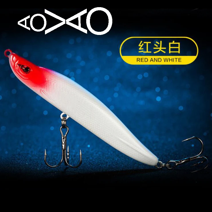 11 г 17 рыболовные приманки Jerkbaits бесшумные тонущие Minnow высококачественные жесткие