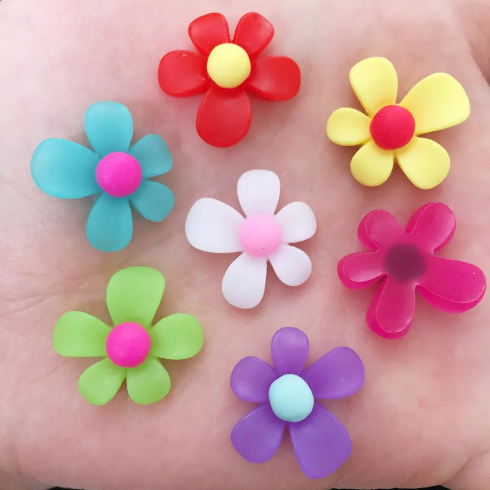 Смешанные 20 шт. смолы мм прекрасные красочные фотообои аппликации DIY Свадьба