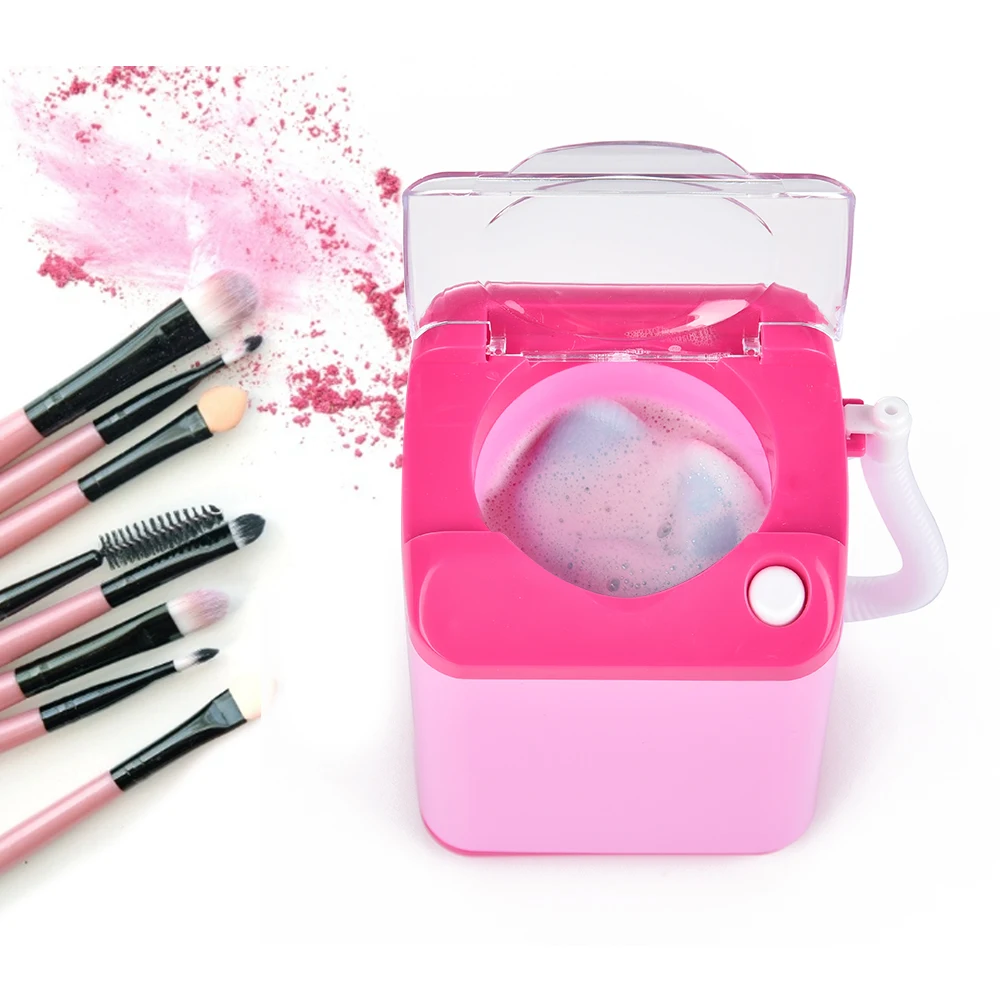 Электрическая мини щетка для макияжа машинка очистки кукольного домика игрушка