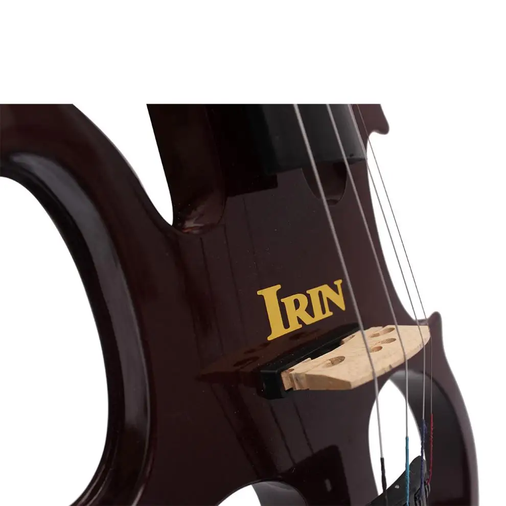 

Stylish Electroacoustical 4/4 Maple Violin Fiddle Black Brown Optional with Case Headset Cable Rosin