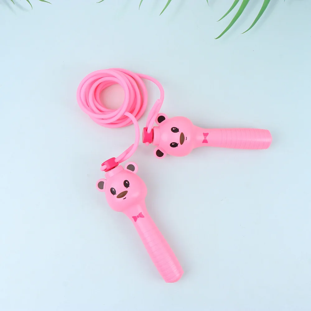 

Portable Jumping Ropes Cartoon Skipping Ropes Portable Fitness Ropes Practical Indoor for Kids Playing )